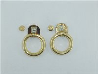 Orecchini Nouvelle Bague Donna in Oro giallo Acquamarina 013/515 - 013/515